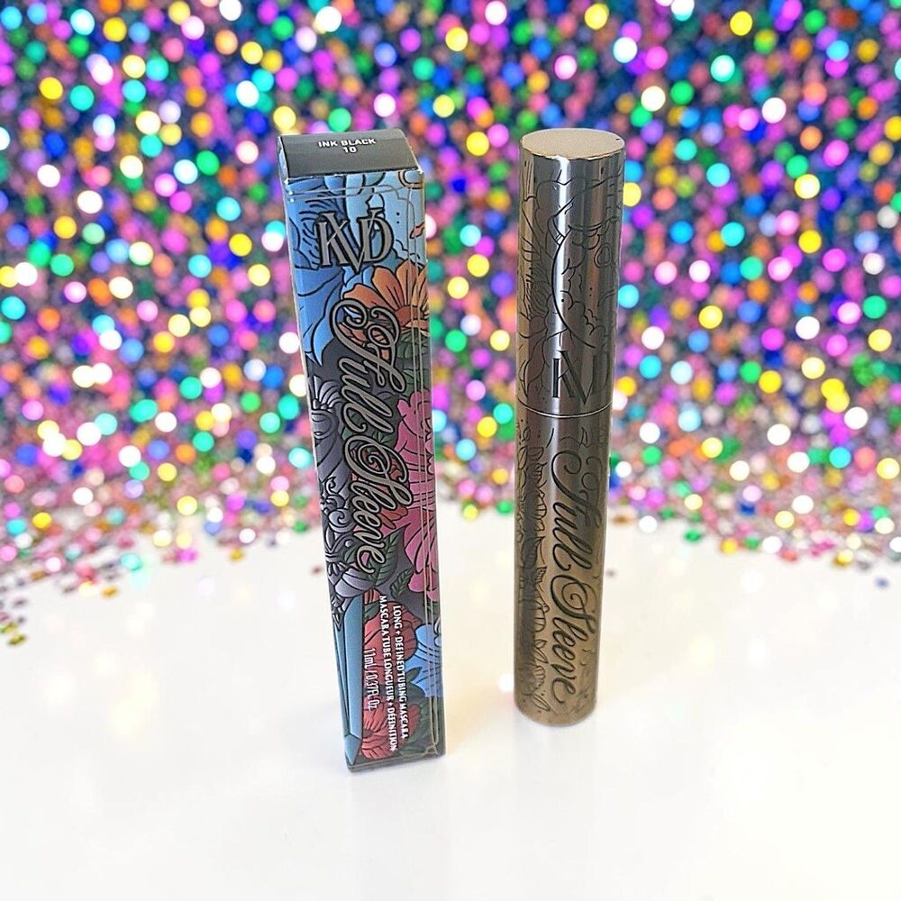 KVD Beauty Full Sleeve Long + Defined Tubing Mascara NIB in Ink Black 0.37 fl oz